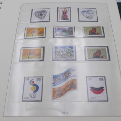 Collection timbres de France 1998-2005 neuf** complet en album.