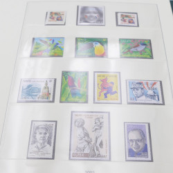 Collection timbres de France 1998-2005 neuf** complet en album.