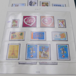 Collection timbres de France 1998-2005 neuf** complet en album.