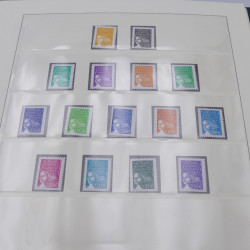 Collection timbres de France 1998-2005 neuf** complet en album.