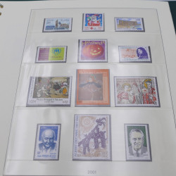 Collection timbres de France 1998-2005 neuf** complet en album.