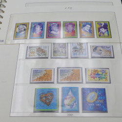 Collection timbres de France 1998-2005 neuf** complet en album.