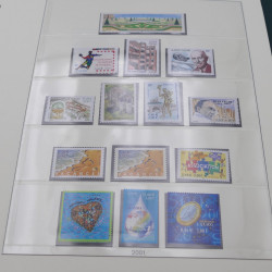 Collection timbres de France 1998-2005 neuf** complet en album.