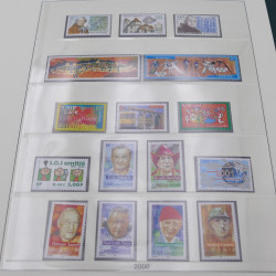 Collection timbres de France 1998-2005 neuf** complet en album.