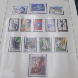 Collection timbres de France 1998-2005 neuf** complet en album.