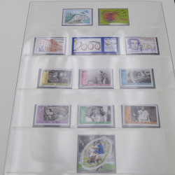 Collection timbres de France 1998-2005 neuf** complet en album.