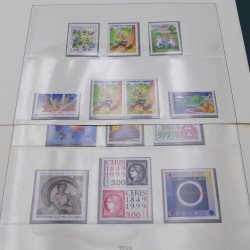 Collection timbres de France 1998-2005 neuf** complet en album.