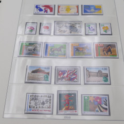 Collection timbres de France 1998-2005 neuf** complet en album.