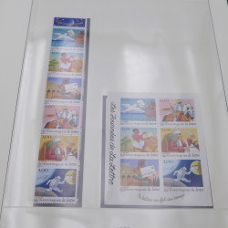 Collection timbres de France 1998-2005 neuf** complet en album.