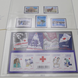 Collection timbres de France 2006-2010 neuf** complet en album.