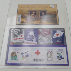 Collection timbres de France 2006-2010 neuf** complet en album.