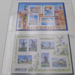 Collection timbres de France 2006-2010 neuf** complet en album.