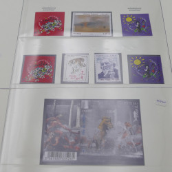 Collection timbres de France 2006-2010 neuf** complet en album.