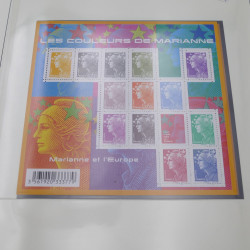 Collection timbres de France 2006-2010 neuf** complet en album.