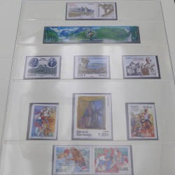 Collection timbres de France 2006-2010 neuf** complet en album.