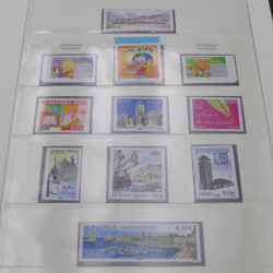 Collection timbres de France 2006-2010 neuf** complet en album.