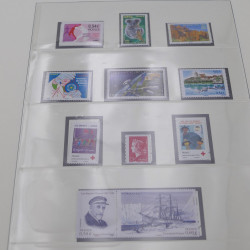 Collection timbres de France 2006-2010 neuf** complet en album.