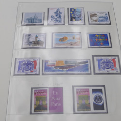 Collection timbres de France 2006-2010 neuf** complet en album.