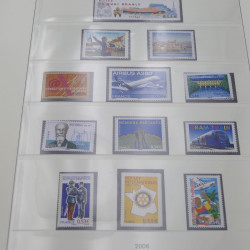 Collection timbres de France 2006-2010 neuf** complet en album.