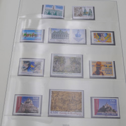 Collection timbres de France 2006-2010 neuf** complet en album.