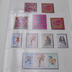 Collection timbres de France 2006-2010 neuf** complet en album.