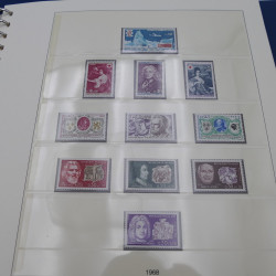 Collection timbres de France 1967-1981 neuf** en album.