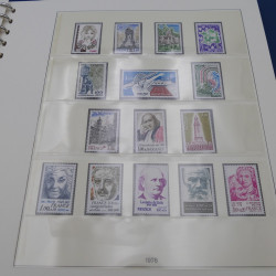 Collection timbres de France 1967-1981 neuf** en album.