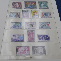 Collection timbres de France 1967-1981 neuf** en album.