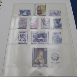 Collection timbres de France 1967-1981 neuf** en album.