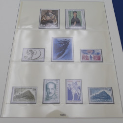 Collection timbres de France 1967-1981 neuf** en album.