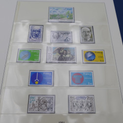 Collection timbres de France 1967-1981 neuf** en album.