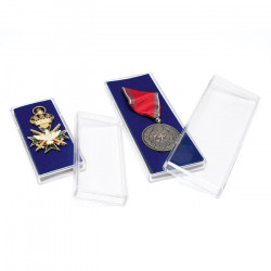Capsules pour médailles, décorations, insignes militaires.