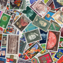 Liechtenstein timbres de collection tous différents.