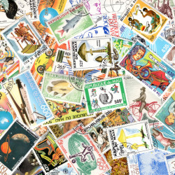 Mali timbres de collection tous différents.