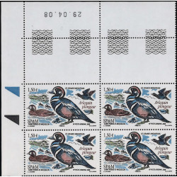 Saint Pierre et Miquelon timbre poste aérienne N°88 bloc coin daté neuf**.