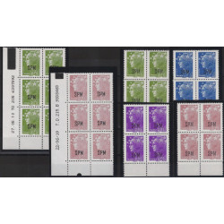Timbres de Saint Pierre et Miquelon lot de 6 blocs neufs**.