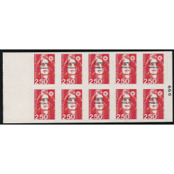 Saint Pierre et Miquelon carnet de 10 timbres Marianne de Bicentenaire C557.