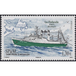 Le Finlande timbre de Saint Pierre et Miquelon N°1066 neuf**.