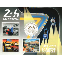 Feuillet de 4 timbres 24 heures du Mans N°F5682 neuf**.