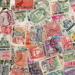 Pakistan timbres de collection tous différents.