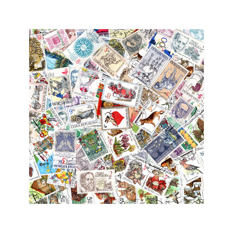 République Tchèque timbres de collection tous différents.