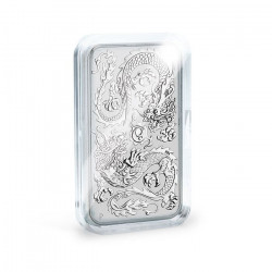 Capsules ULTRA Perfect Fit pour Dragon en argent rectangulaire.