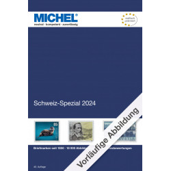 Catalogue de cotation Michel timbres de Suisse spécialisé 2022-2023.