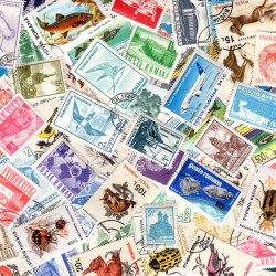 Roumanie timbres de collection tous différents.