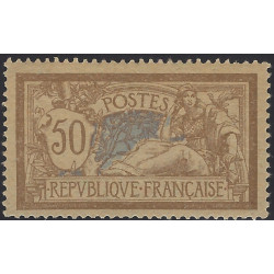 Merson timbre de France N°120d papier GC neuf*.