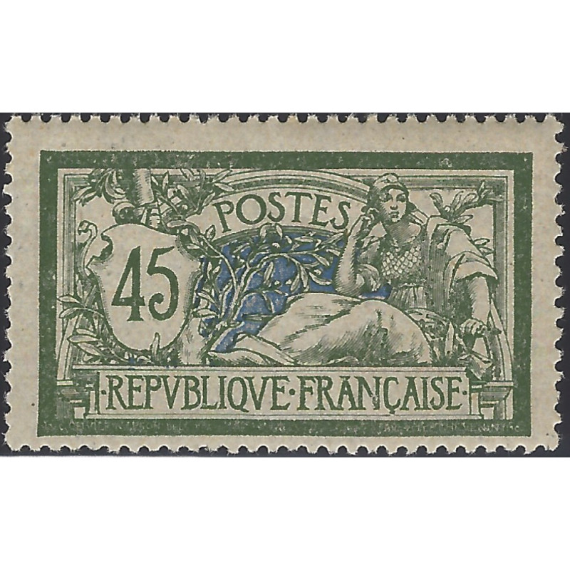 Merson timbre de France N°143d papier GC neuf**.