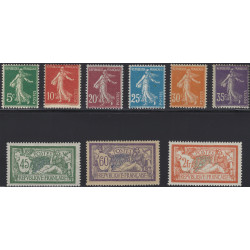 France année 1907 complète timbres neufs**.