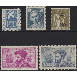 France année 1934 complète timbres neufs**.