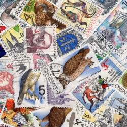Slovaquie timbres de collection tous différents.