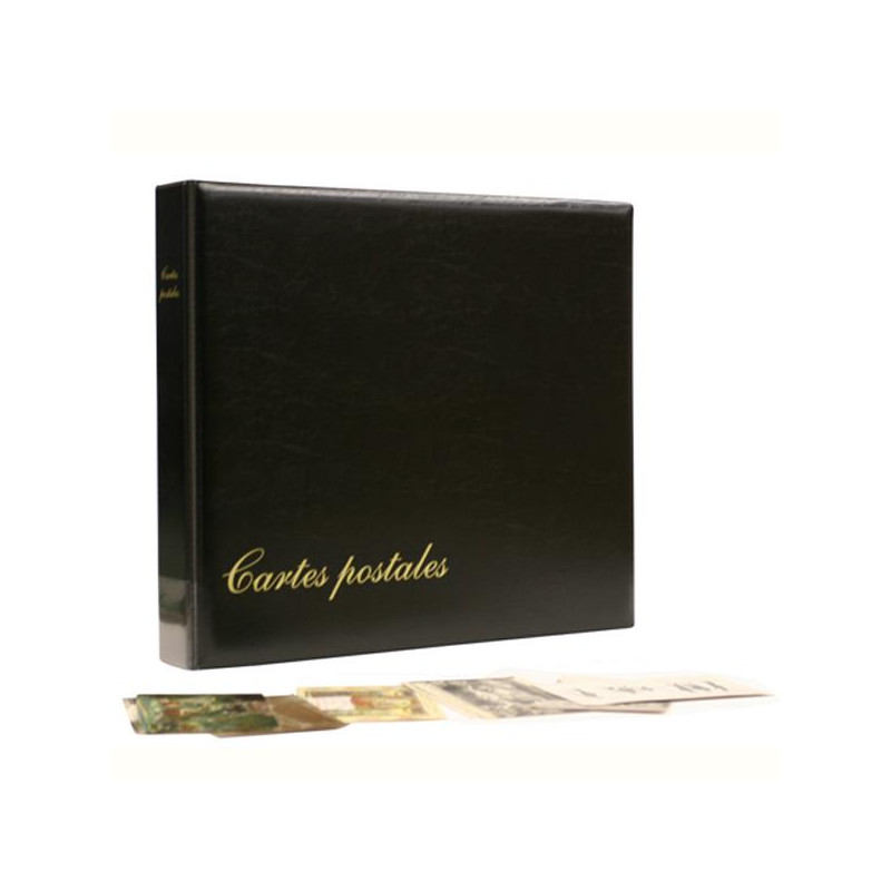 Reliure luxe Yvert et Tellier pour cartes postales.